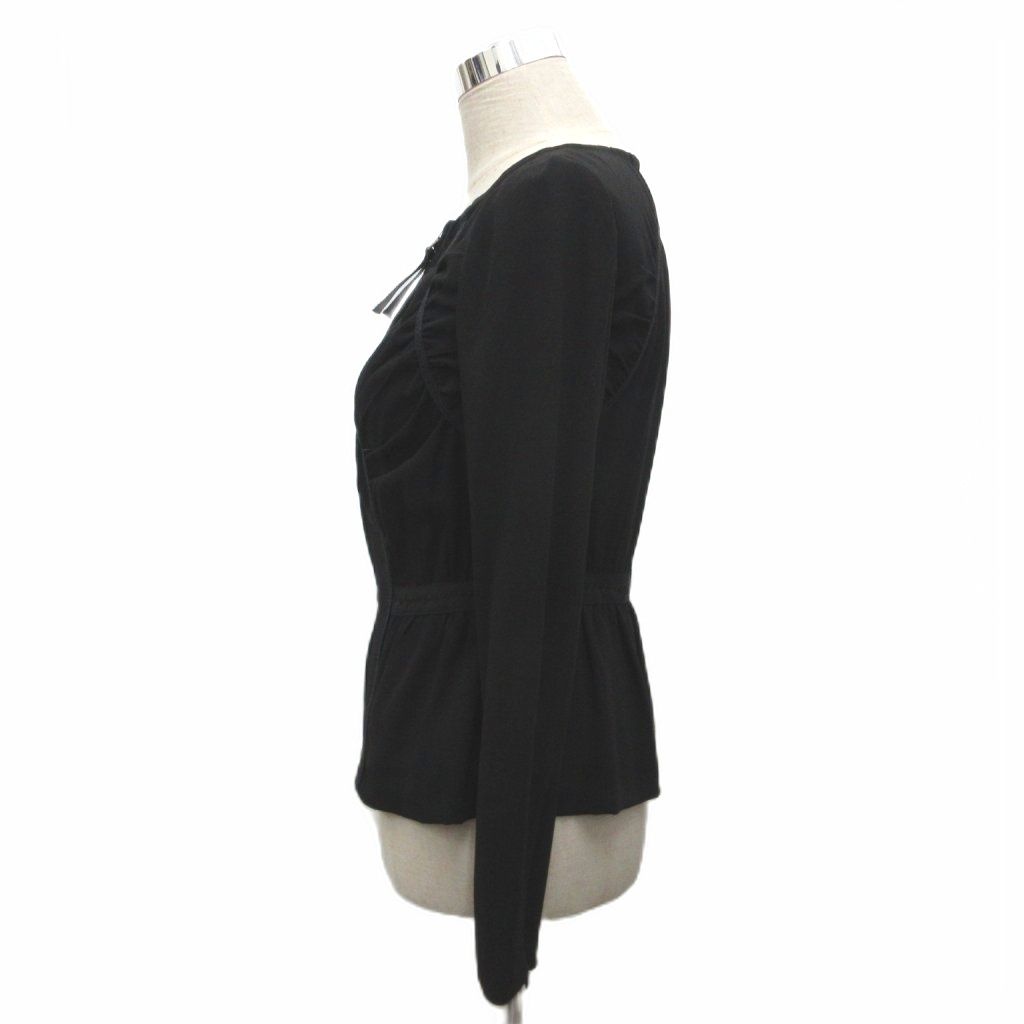 Prada Collarless Jacket Double Zip 38 — view 3