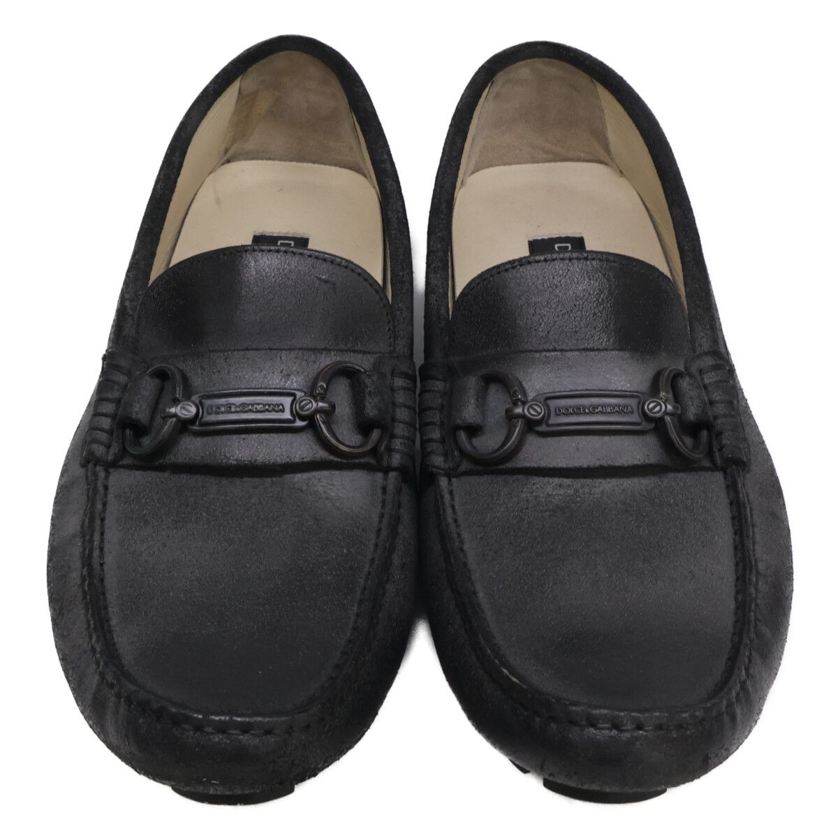 Dolce & Gabbana Leather Driving Shoes — view 2