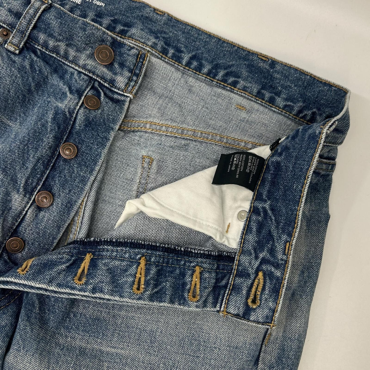 Celine Light Blue Three Low Rise Jeans 28 — view 8