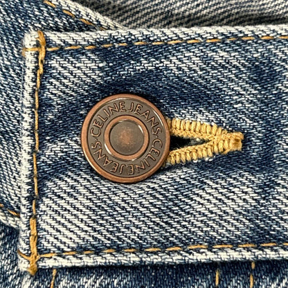 Celine Light Blue Three Low Rise Jeans 28 — view 6