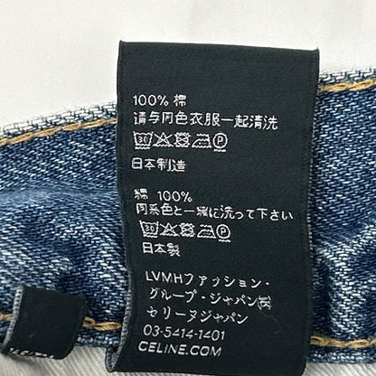 Celine Light Blue Three Low Rise Jeans 28 — view 5