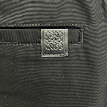 Loewe Black Paula's Ibiza Pleated Shorts Pants 44 — view 3