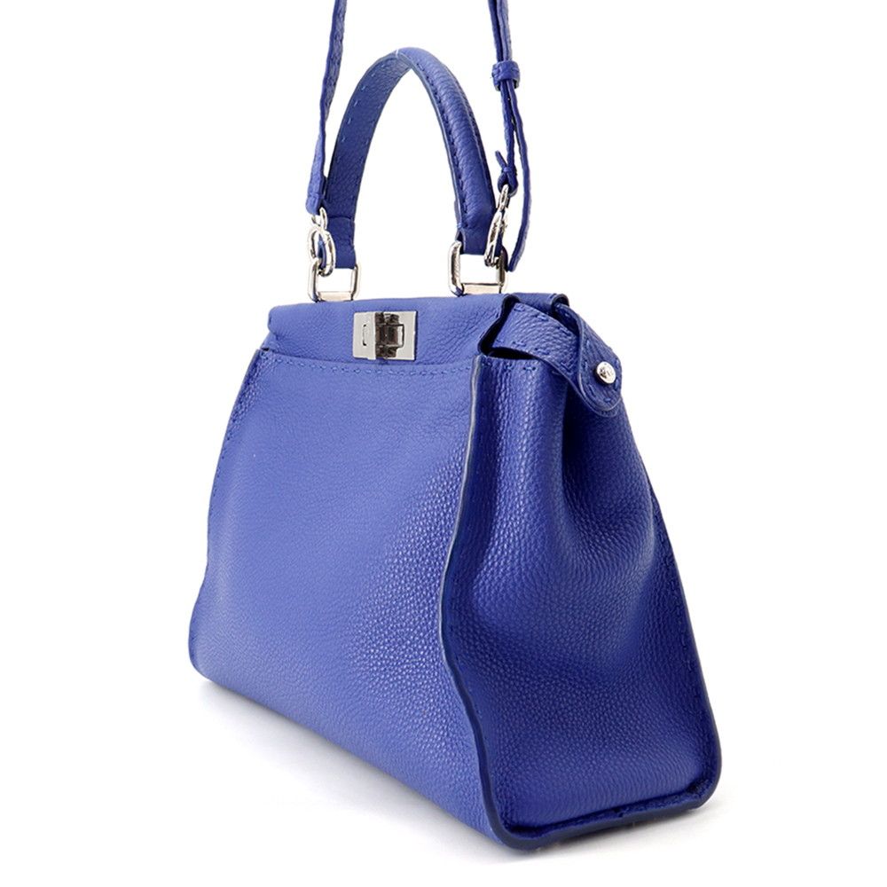 Fendi Peekaboo Selleria Regular Leather 2-Way Shoulder Bag — view 2