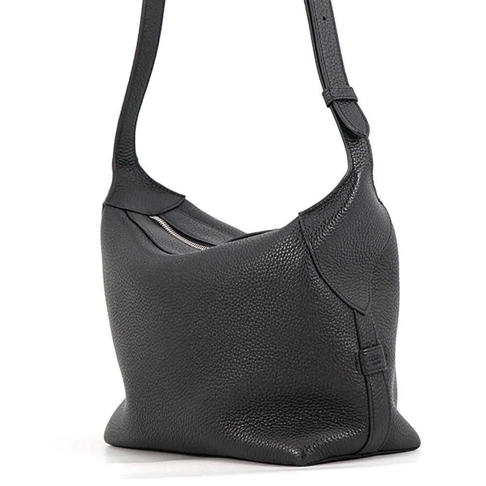 Celine Shoulder Bag Harry Cross Leather Black — view 2