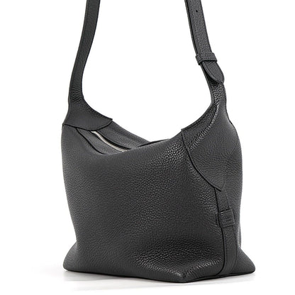 Celine Shoulder Bag Harry Cross Leather Black — view 2