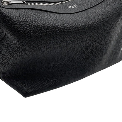 Celine Shoulder Bag Harry Cross Leather Black — view 7