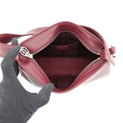 Cartier Shoulder Bag Cabochon Leather — view 5
