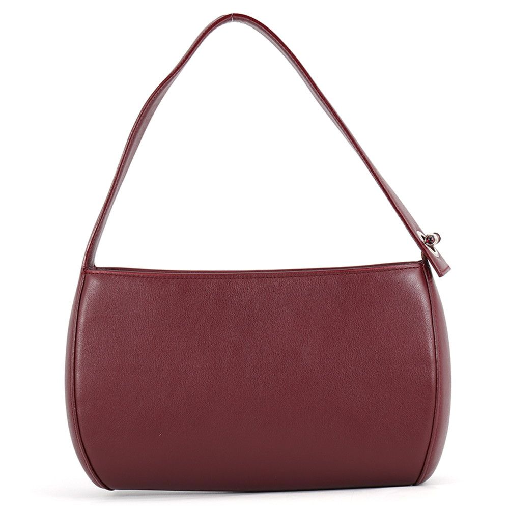 Cartier Shoulder Bag Cabochon Leather