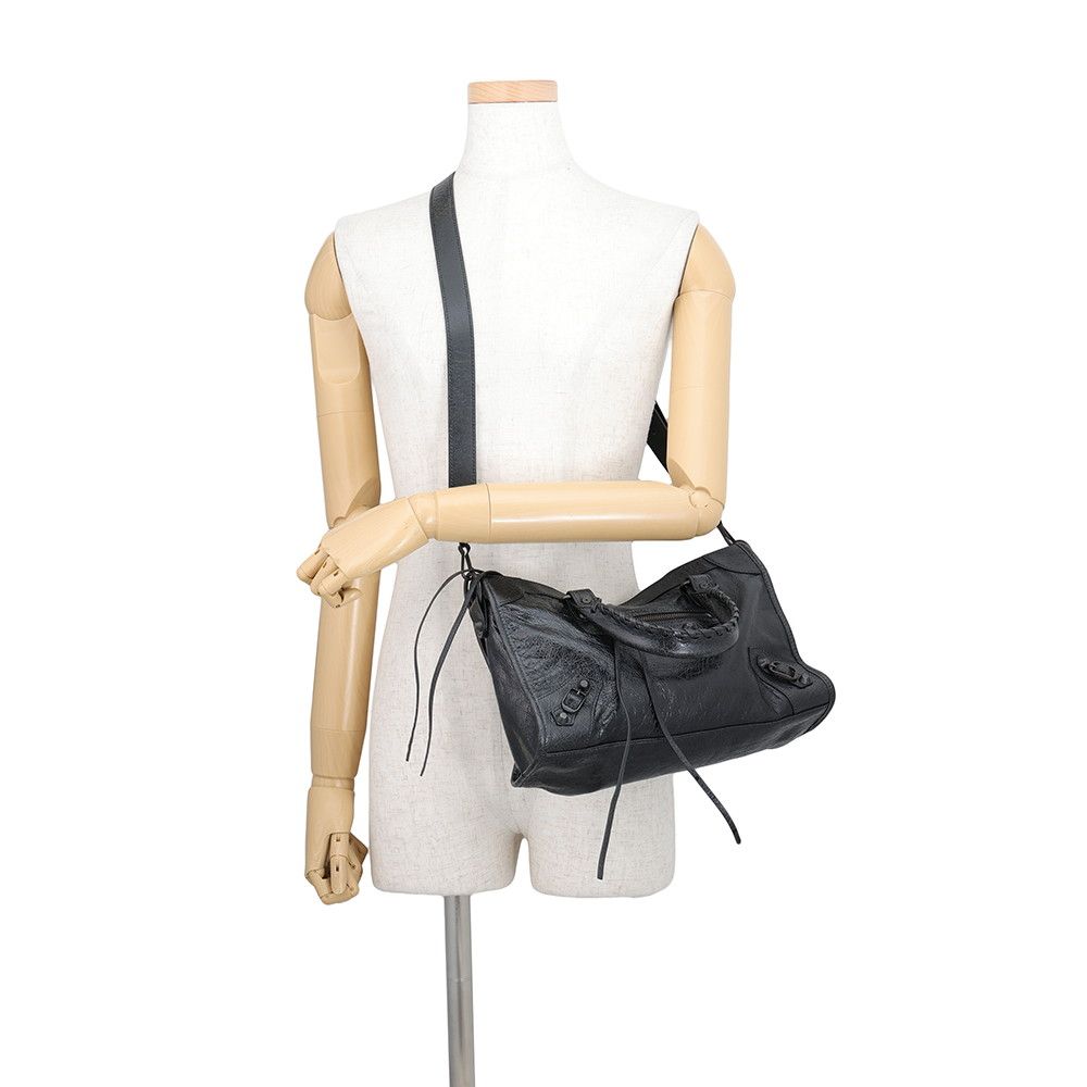 Balenciaga le City Small 2-Way Shoulder Bag Black — view 5