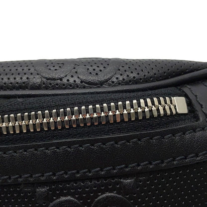 Gucci Belt Bag GG Embossed Bag Leather Black — view 8