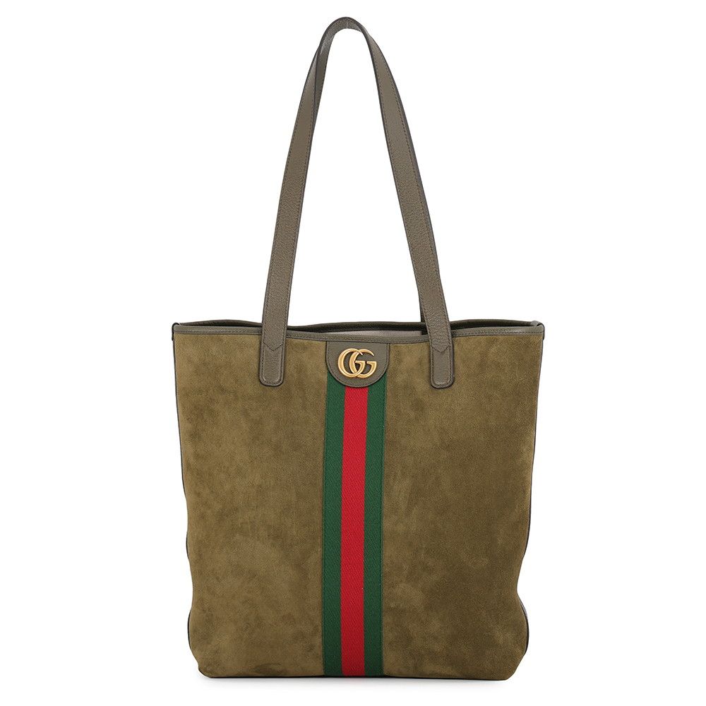 Gucci Tote Bag Ophidia Suede