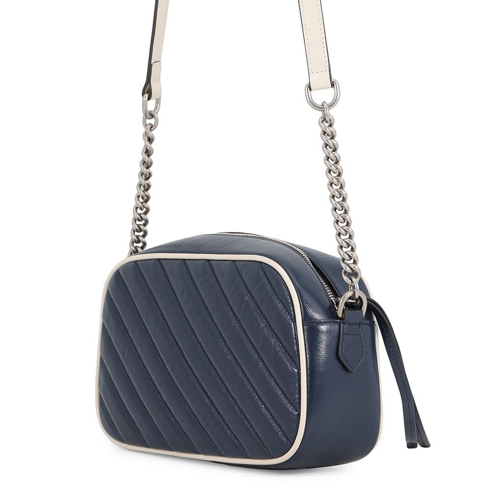 Gucci Chain Shoulder Bag GG Marmont Quilted Small Leather — view 2