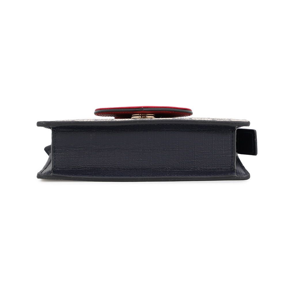 Gucci Shoulder Bag Children's Heart Web Stripe GG Supreme — view 3