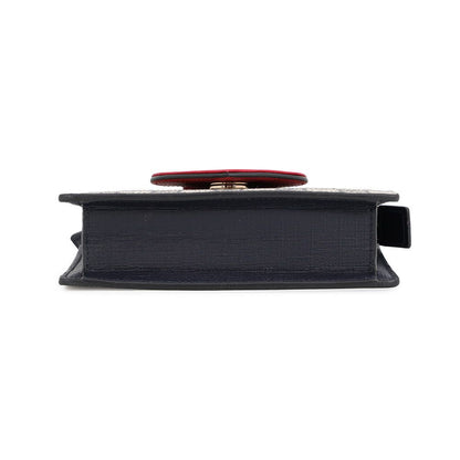 Gucci Shoulder Bag Children's Heart Web Stripe GG Supreme — view 3