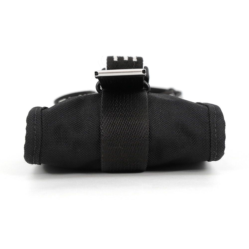 Celine Shoulder Pouch Trekking Mobile Canvas Black — view 3