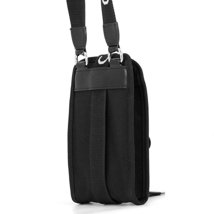 Celine Shoulder Pouch Trekking Mobile Canvas Black — view 2