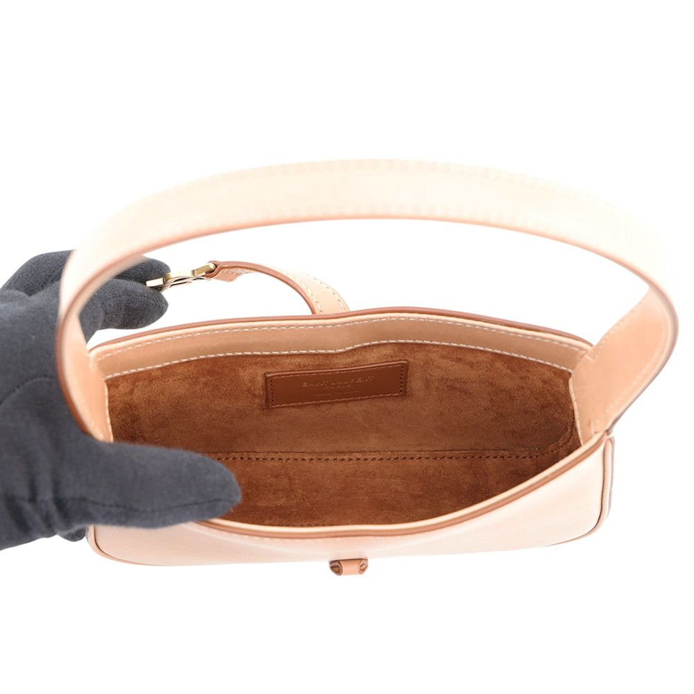 Saint Laurent Paris Handbag le 5 a 7 Mini Calfskin Bag — view 5