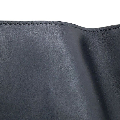 Dior Handbag C'est CD Embossed Calf Leather 2-Way Black — view 8