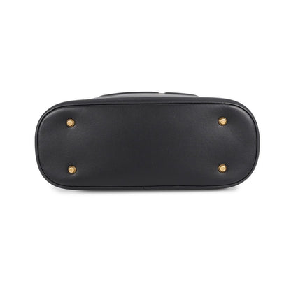 Dior Handbag C'est CD Embossed Calf Leather 2-Way Black — view 3