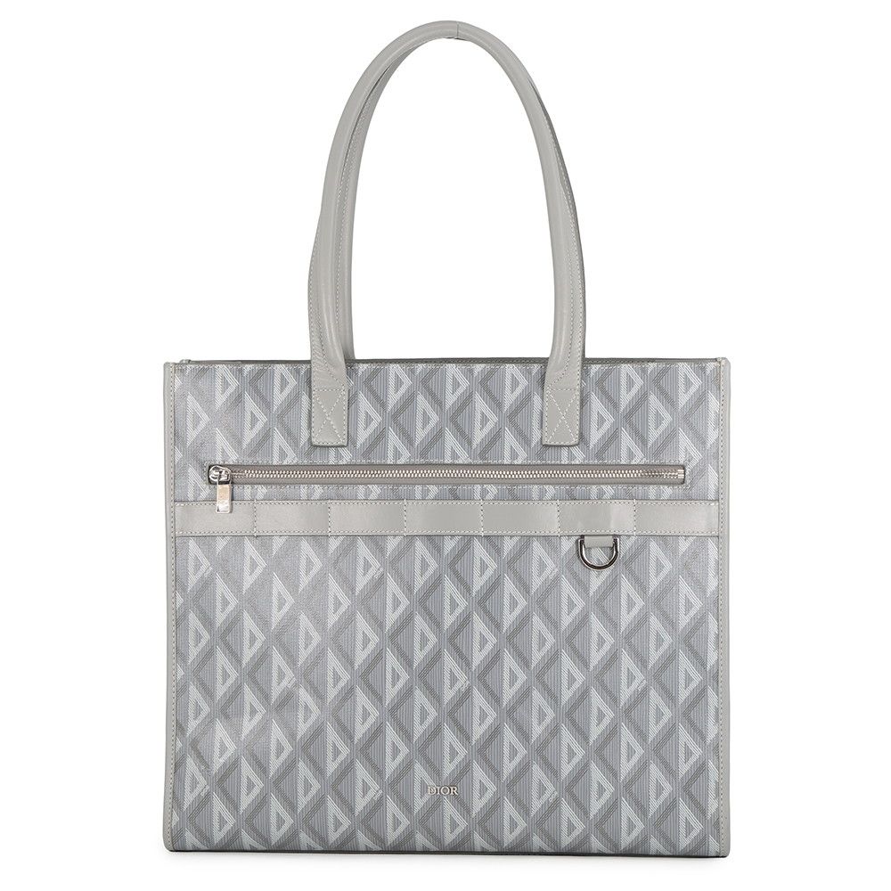 Dior Tote Bag CD Diamond Safari Leather