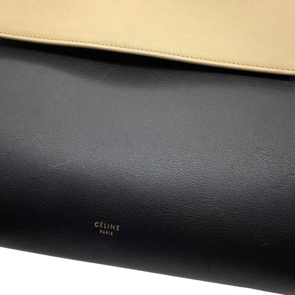 Celine Belt Bag Bicolor Leather Black — view 7