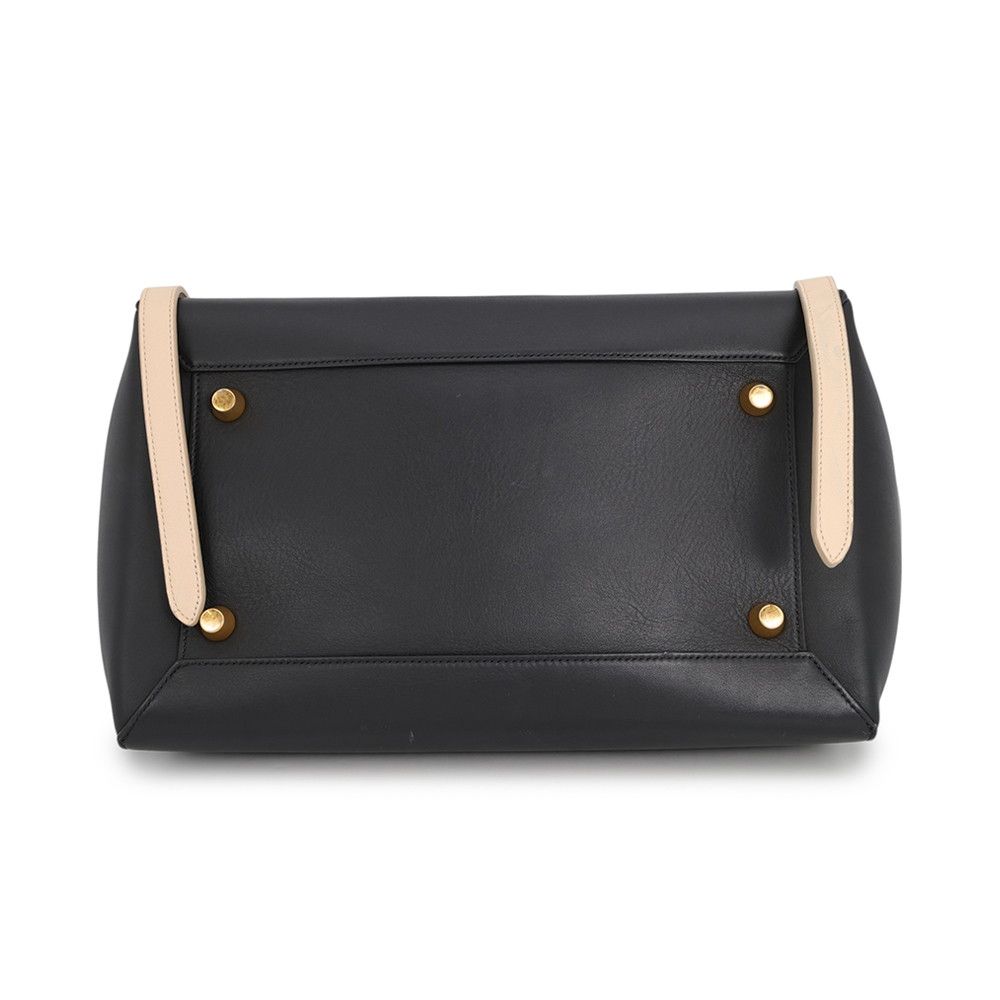 Celine Belt Bag Bicolor Leather Black — view 3