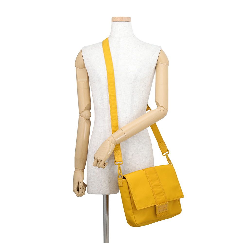 Fendi Shoulder Bag Bucket Messenger Nylon — view 4