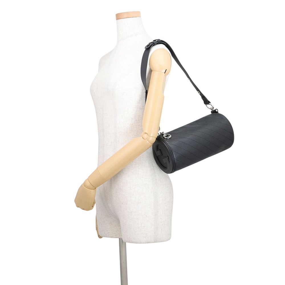 Gucci Shoulder Bag Blondie Small Leather Black — view 4
