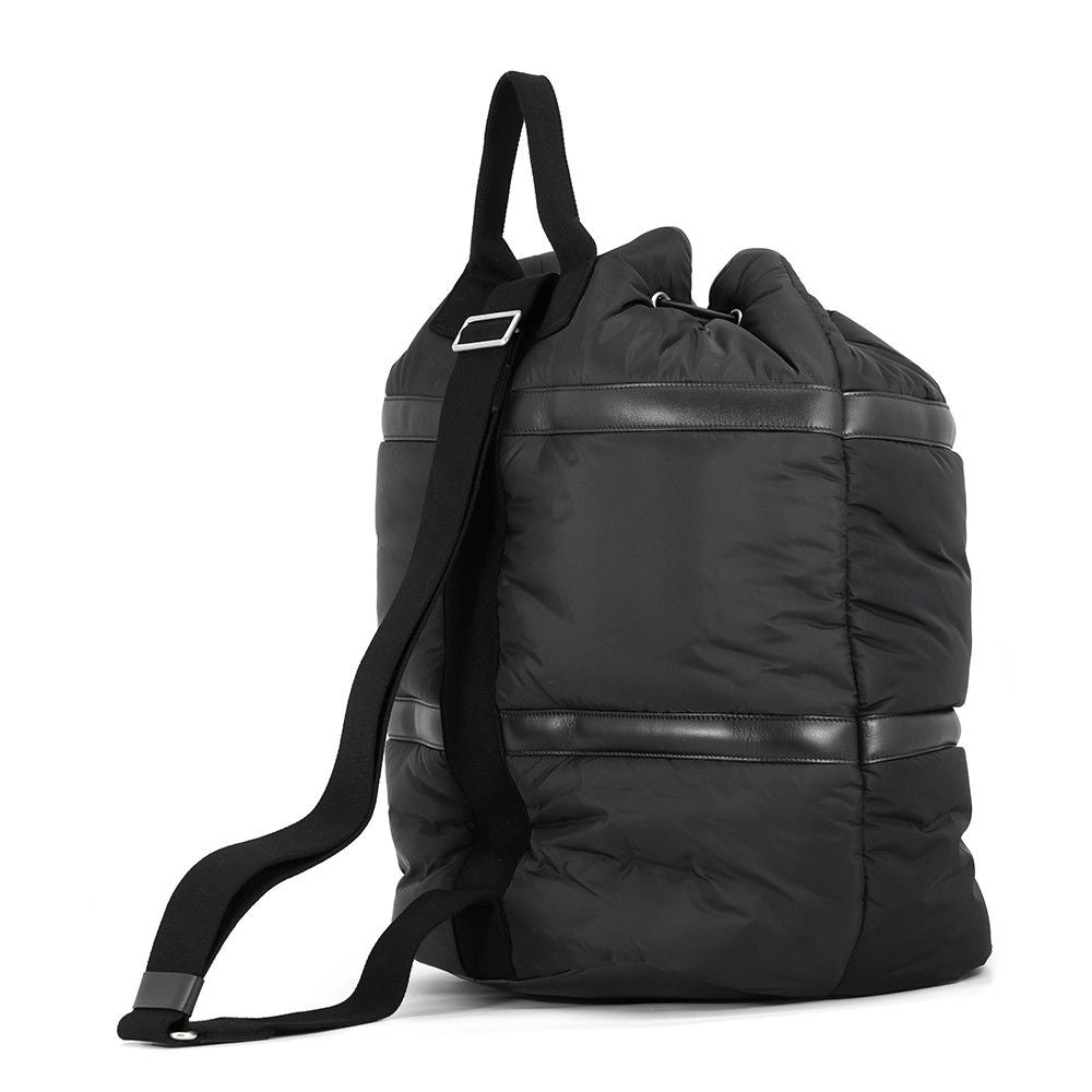 Saint Laurent Paris Shoulder Bag Rive Gauche Nylon Black — view 2
