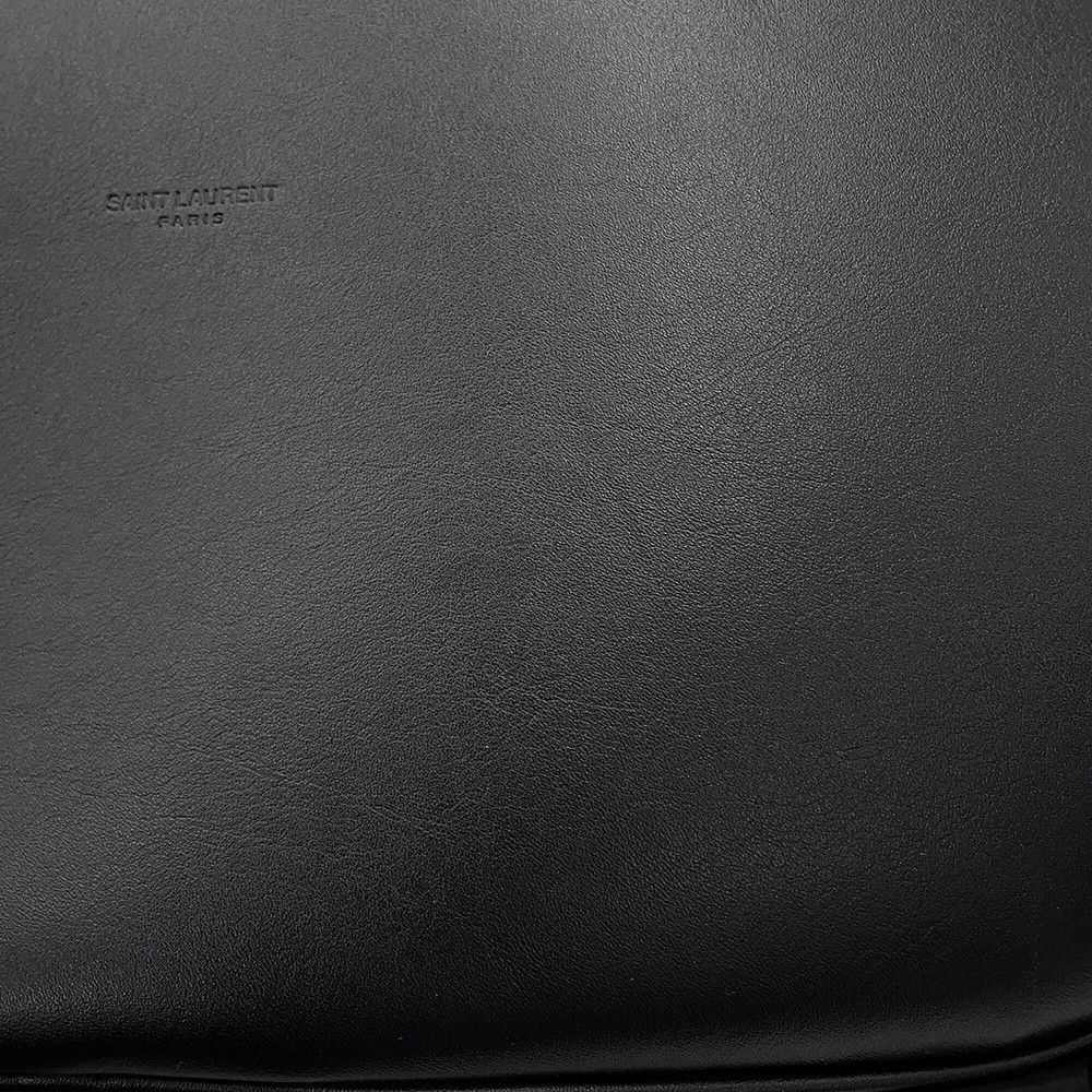 Saint Laurent Paris Shoulder Bag Rive Gauche Nylon Black — view 7