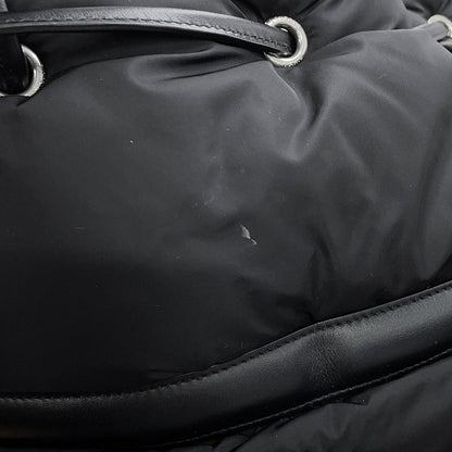 Saint Laurent Paris Shoulder Bag Rive Gauche Nylon Black — view 6