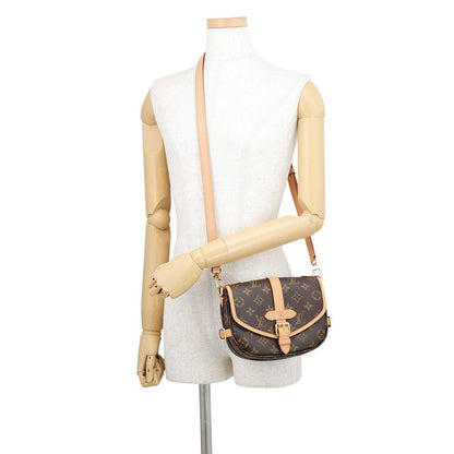 Louis Vuitton Shoulder Bag Monogram Saumur BB — view 4