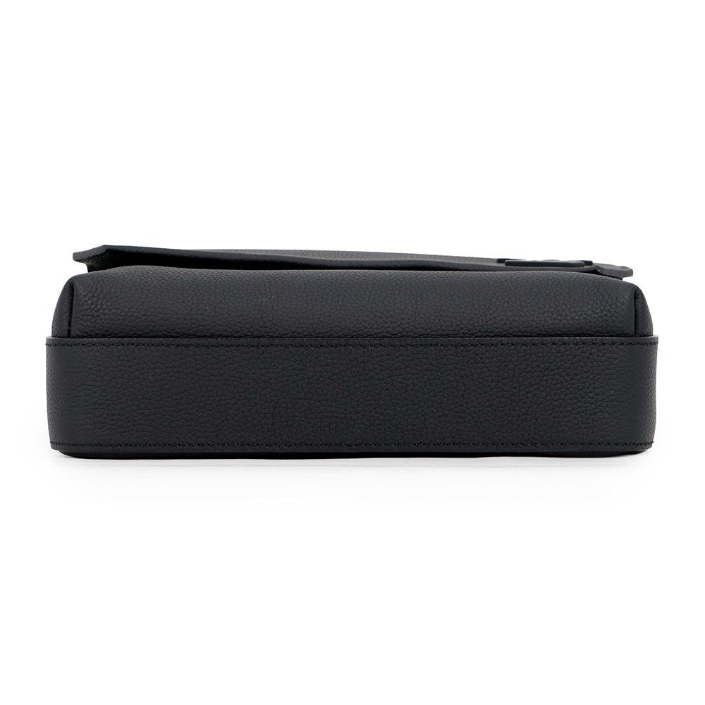 Louis Vuitton Shoulder Bag Leather LV Aerogram Fast Line Messenger Black — view 3
