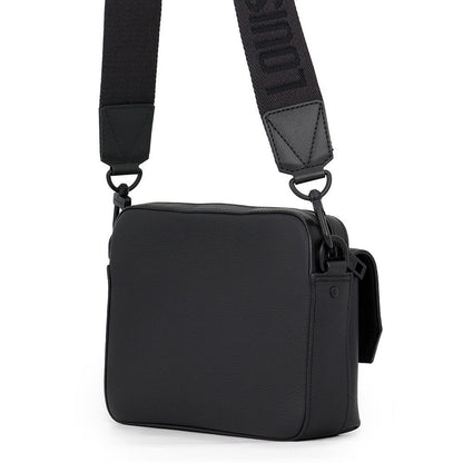 Louis Vuitton Shoulder Bag Leather LV Aerogram Fast Line Messenger Black — view 2