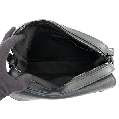 Louis Vuitton Shoulder Bag Leather LV Aerogram Fast Line Messenger Black — view 5