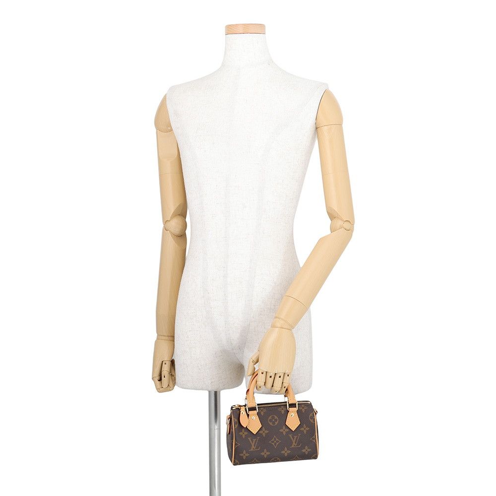 Louis Vuitton Monogram Nano Speedy 2-Way Shoulder Bag — view 4