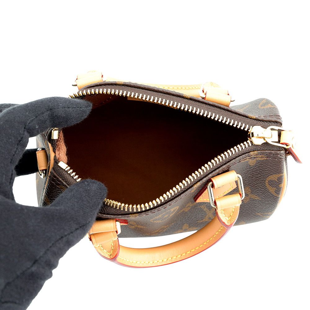 Louis Vuitton Monogram Nano Speedy 2-Way Shoulder Bag — view 6