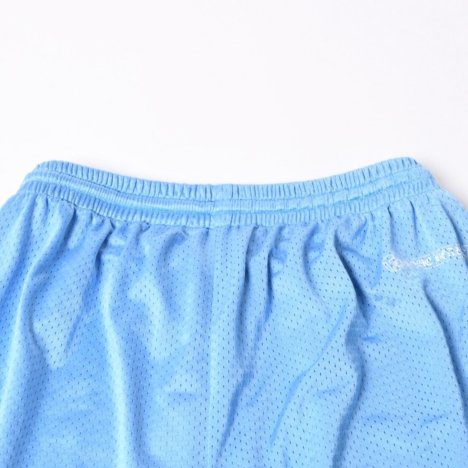 Chrome Hearts Mesh Varsity Shorts Light Blue L Half — view 7