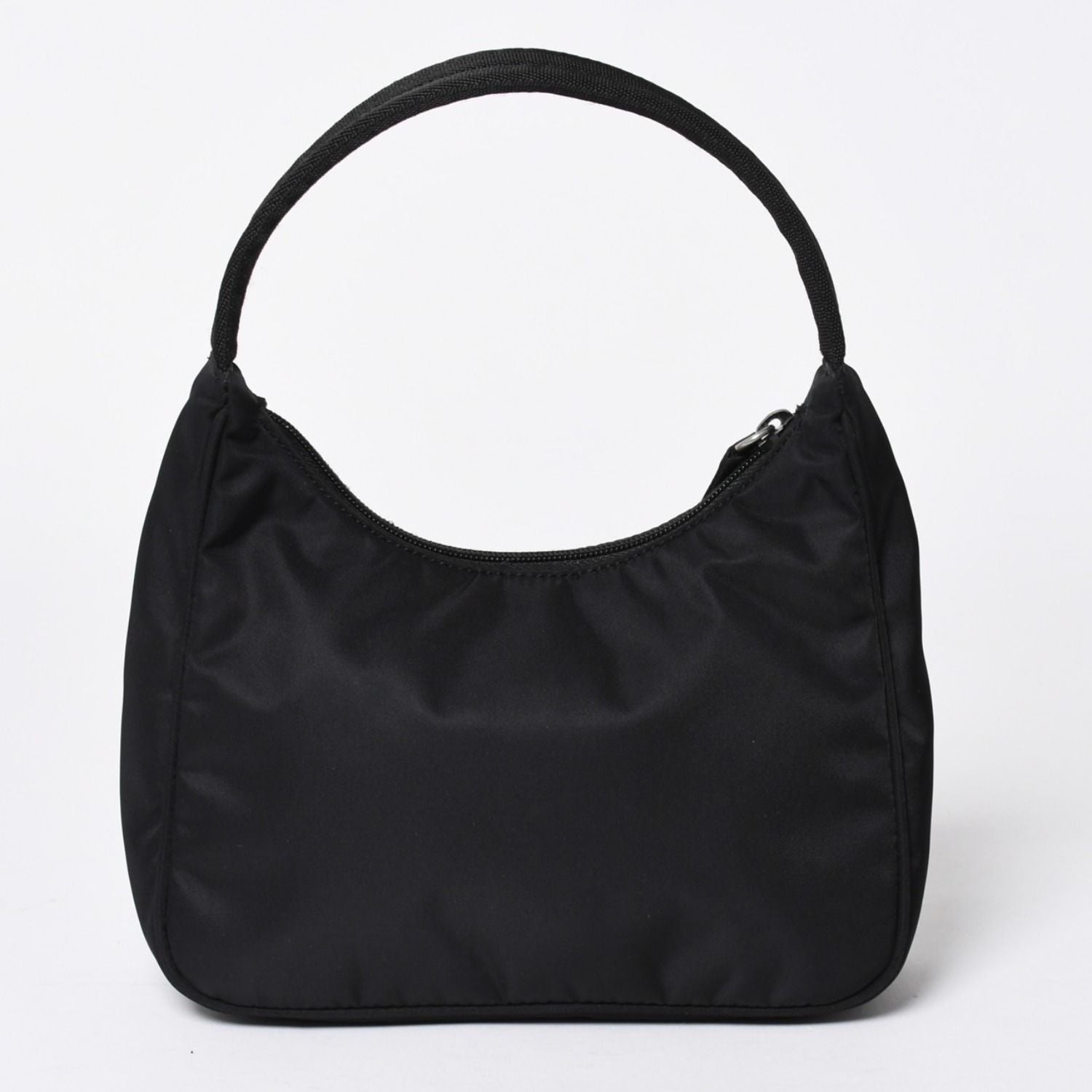 Prada Hobo Handbag Nylon Black — view 2
