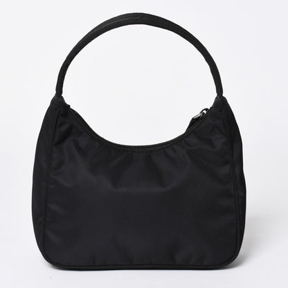 Prada Hobo Handbag Nylon Black — view 2