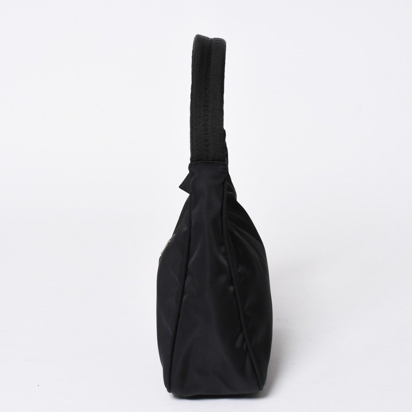 Prada Hobo Handbag Nylon Black — view 4