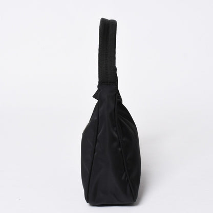 Prada Hobo Handbag Nylon Black — view 4
