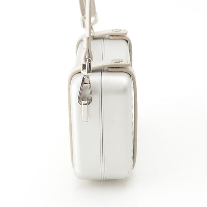 Dior Rimowa Personal Aluminum Leather Shoulder Bag Silver — view 4