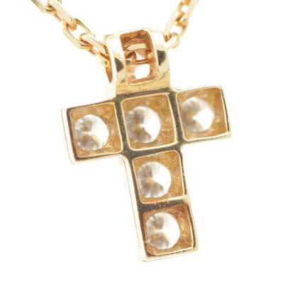 Van Cleef & Arpels Mini Croix Cross 18K Gold Necklace — view 5