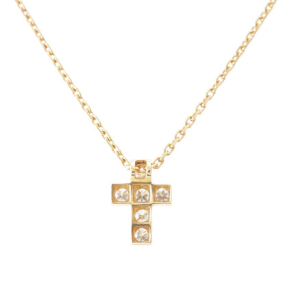 Van Cleef & Arpels Mini Croix Cross 18K Gold Necklace — view 2