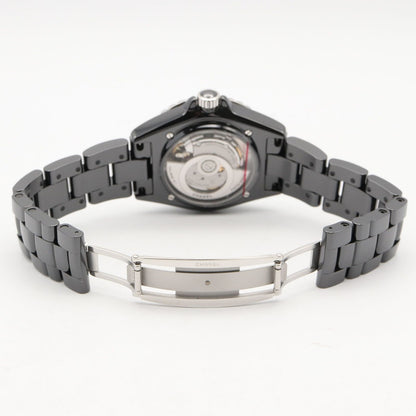 Chanel J12 12P Watch Diamond Black Ceramic — view 4