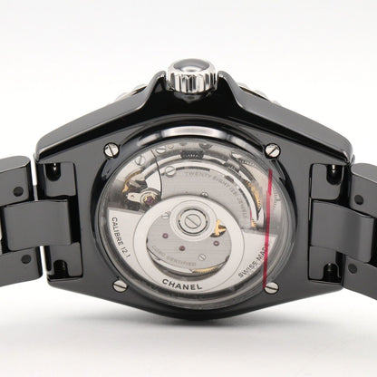 Chanel J12 12P Watch Diamond Black Ceramic — view 5