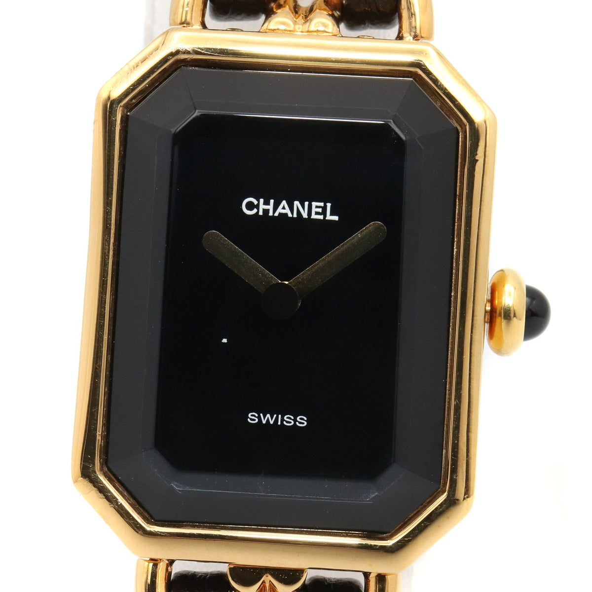 Chanel Watch Premiere S Black Leather — view 3