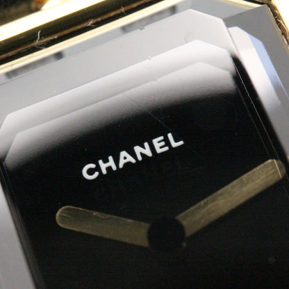 Chanel Watch Premiere M Black Leather — view 8