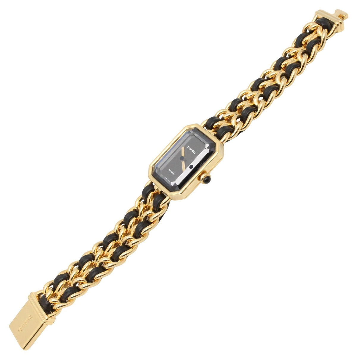 Chanel Watch Premiere M Black Leather — view 3